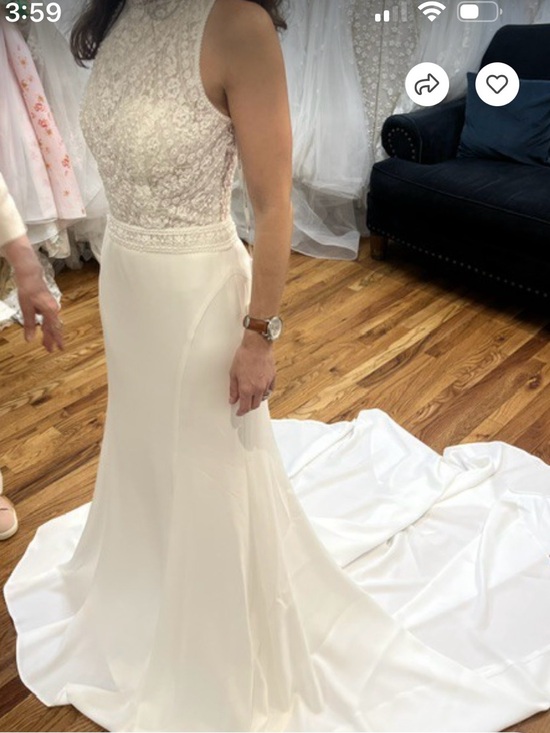 Rosa clara Dresses & Skirts - Rosa Clará Velia wedding gown unaltered with tulle overlay. (New with tags!)